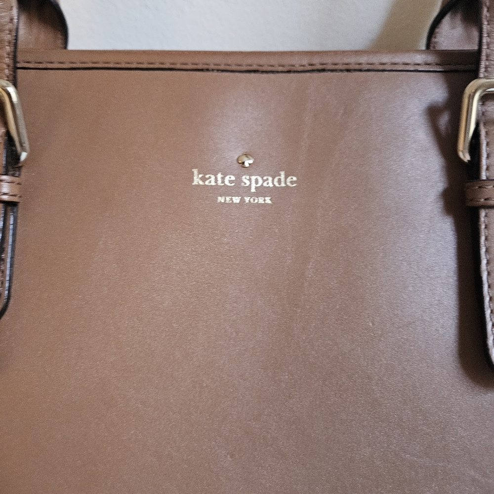 kate spade Brown Leather Tote Bag - Picture 2 of 12